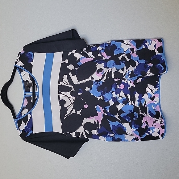 Worthington XL short sleeve floral top - Picture 1 of 7